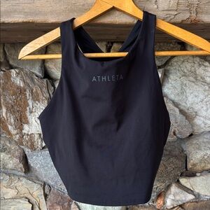 Athleta Conscious Crop Tank Top with Built-in Bra size Medium
